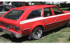 1975-77 AMC Americian Motors Hornet Sportabout X Upper Body Stripe